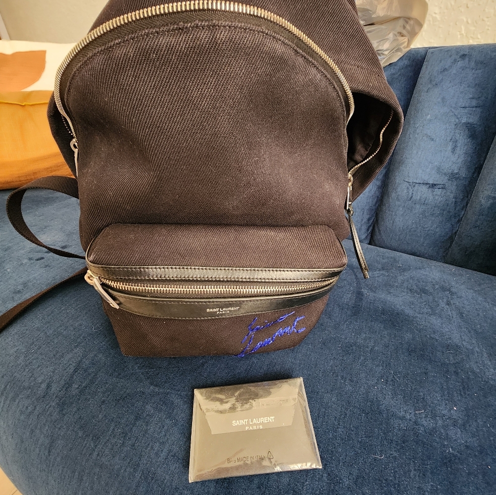 Saint Laurent City Backpack